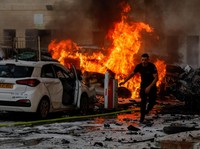 Detik-detik Israel Dihujani Roket dari Jalur Gaza