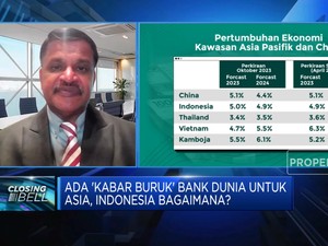 Ada Kabar Buruk Bank Dunia Untuk Asia, RI Bagaimana?