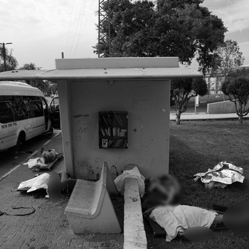 Viral Potret Mayat di Jalan-Jalan Israel Pasca Serangan Hamas