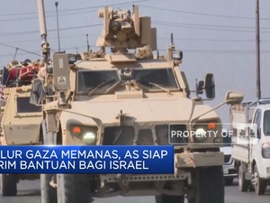 Bantu Israel Lawan Hamas, AS Kirim Bantuan Militer