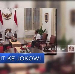 Momen Syahrul Yasin Limpo Pamit Ke Jokowi