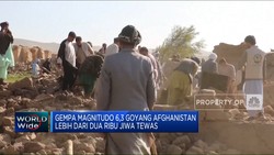 Gempa Dahsyat Guncang Afghanistan, Korban Tewas 2.000 Jiwa