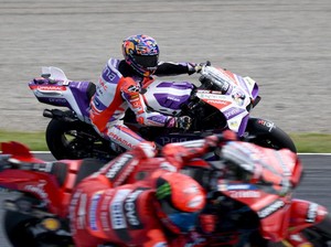 Hasil Kualifikasi MotoGP Valencia 2023: Bagnaia Ke-2, Martin Ke-6