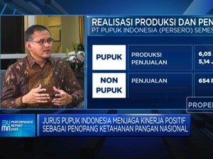 Jurus Pupuk Indonesia Catatkan Kinerja Positif