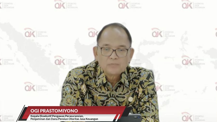 Ketua Eksekutif IKNB: Ogi Prastomiyono. (Tangkapan Layar Youtube)