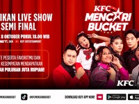 KFC Mencari Bucket Sukses Temukan 16 Peserta Calon Superstar
