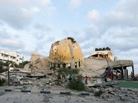 Hampir 1.000 Masjid di Gaza Rusak Akibat Serangan Israel