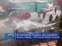 RS Indonesia di Gaza Jadi Sasaran Rudal Israel