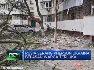 Rusia Serang Kherson Ukraina, Seorang Ibu & Bayi Jadi Korban