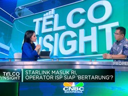 Starlink Masuk RI, Operator ISP Lokal Siap "Bertarung"?