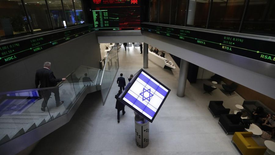Tel Aviv Stock Exchange (AP/Yorgos Karahalis)