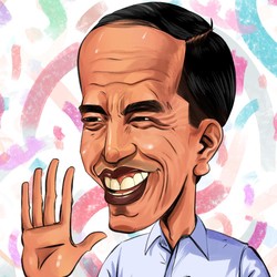 Saat Jokowi Tertawa Dituding Mau Bangun Dinasti Politik