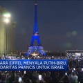 Video: Dukung Israel, Menara Eiffel Menyala Putih-Biru