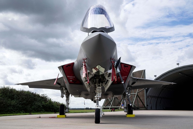 Pesawat tempur canggih generasi kelima, F-35. (via REUTERS/RITZAU SCANPIX) Pesawat tempur canggih generasi kelima, F-35. (via REUTERS/RITZAU SCANPIX)