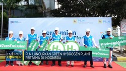 Pertama Di Indonesia, PLN Luncurkan Green Hydrogen Plant