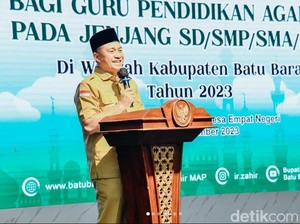 Eks Bupati Batu Bara Zahir Jadi Tersangka