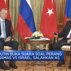 Putin Buka Suara Soal Perang Hamas Vs Israel, Salahkan AS