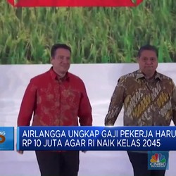 Video: Gaji Pekerja Harus Rp 10 Juta Agar RI Naik Kelas 2045