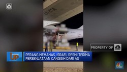 Israel Terima Persenjataan Canggih dari AS untuk Lawan Hamas