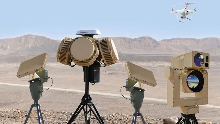 Sistem senjata Drone Dome buatan perusahaan Israel, Rafael.
