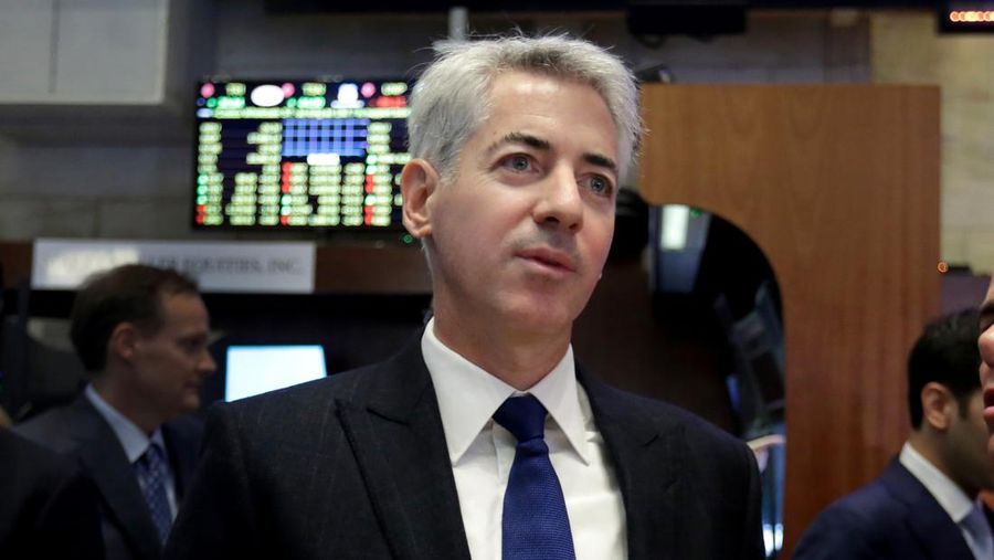 Bill Ackman, CEO and founder of Pershing Square Capital, visits the floor of the New York Stock Exchange, Tuesday, Nov. 10, 2015. (AP Photo/Richard Drew)