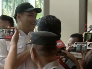 Penampakan Menpora Dito Ariotedjo di Sidang Korupsi BTS