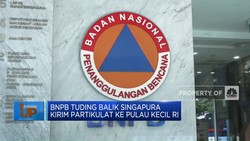BNPB Tuding Balik Singapura Kirim Partikulat Ke Pulau RI