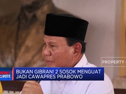 Bukan Gibran! 2 Sosok Menguat Jadi Cawapres Prabowo