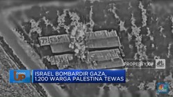 Israel Bombardir Gaza,1.200 Warga Palestina Tewas
