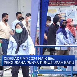 Didesak UMP 2024 Naik 15%, Pengusaha Punya Rumus Upah Baru