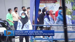 Didesak UMP 2024 Naik 15%, Pengusaha Punya Rumus Upah Baru