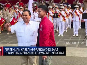 Kaesang Disambut Drum Band Di Kediaman Prabowo