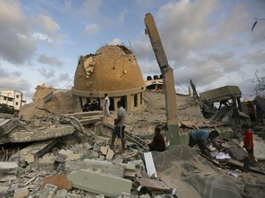 Teganya, 59 Masjid Hancur Tak Bersisa Dibom Israel Sejak 7 Oktober