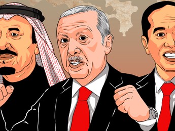 Peta Negara Dukung Hamas-Palestina vs Pembela Israel