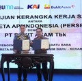 PTBA-KAI SInergi Optimalkan Angkutan Batu Bara Pakai Kereta