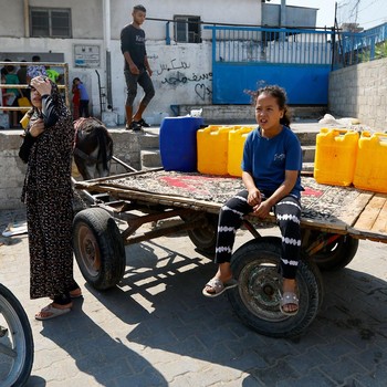 Potret Miris Gaza Palestina, Krisis Air karena Blokade Israel