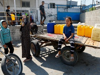 Potret Miris Gaza Palestina, Krisis Air karena Blokade Israel