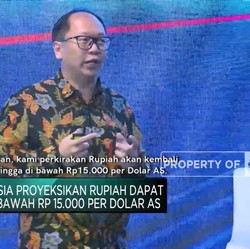 UOB Indonesia Prediksi Rupiah Bisa ke Bawah Rp15 Ribu/USD