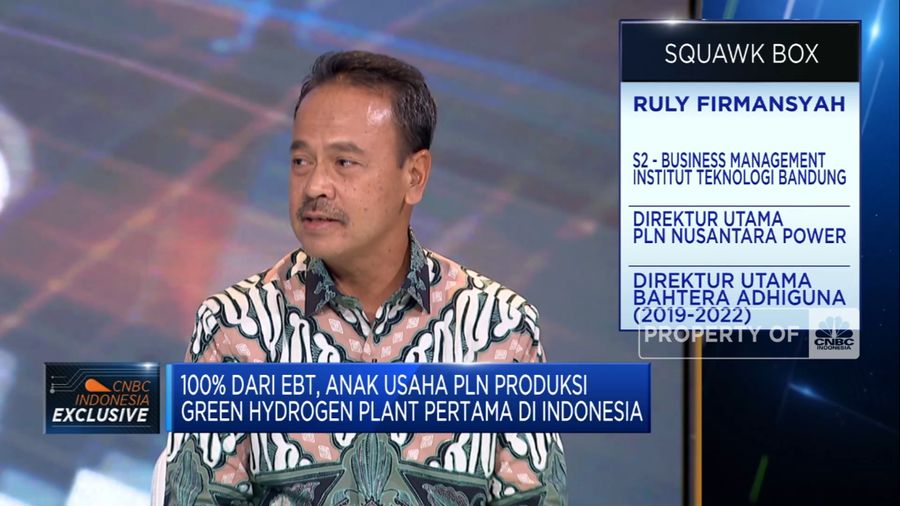 100% Dari EBT, PLN Resmikan Green Hydrogen Plant Pertama di Indonesia (CNBC Indonesia TV)