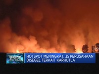 35 Perusahaan Disegel Terkait Karhutla
