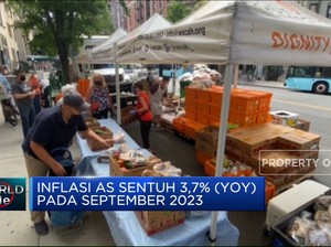 Inflasi AS Lebih Terkendali Tapi Masih Di Atas Ekspektasi