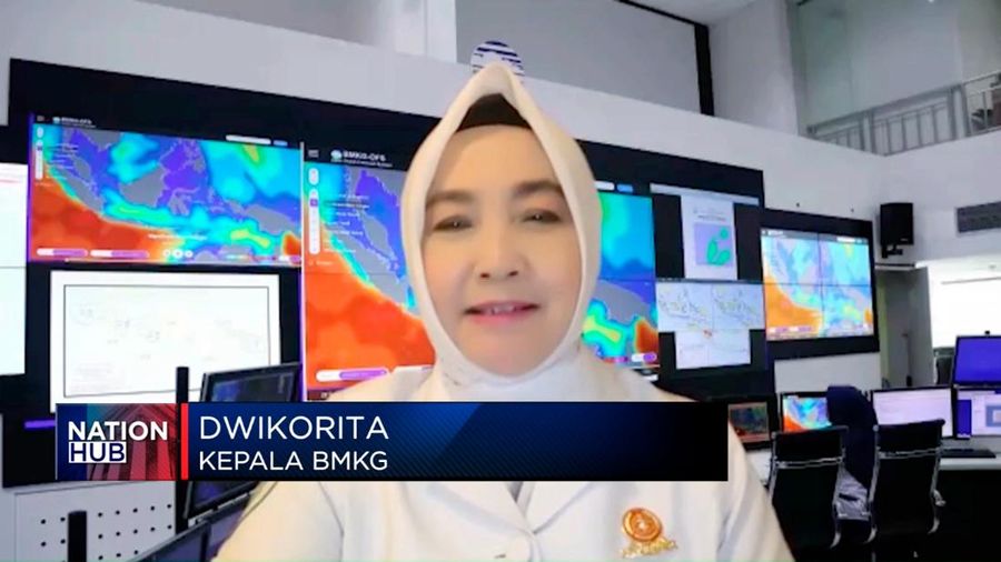 Kepala BMKG Dwikorita (Tangkapan layar)