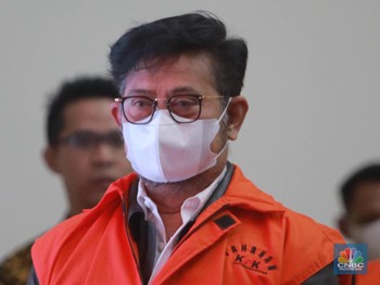 Resmi Ditahan KPK, Nih Penampakan SYL Pakai Rompi Oranye!