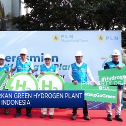 Pertama Di Indonesia, PLN Luncurkan Green Hydrogen Plant