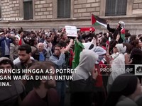 Irak, Prancis Hingga AS, Dukungan Warga Dunia Untuk Palestina