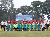 Laga Eksibisi, Tim Sepak Bola APEKSI VS TNI AD Berakhir 4-1