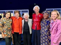 Sri Mulyani Foto Sama 5 Wanita Terkuat Dunia, Siapa Mereka?
