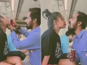 5 Aksi Bucin Saling Suap Makanan Pakai Mulut, Bikin Auto Mual!