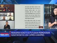 Video: MK Bacakan Putusan Gugatan Batas Usia Capres-Cawapres