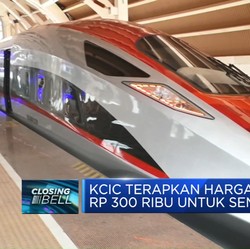 Tiket Kereta Cepat Jakarta Bandung Dijual Seharga Rp 300 Ribu